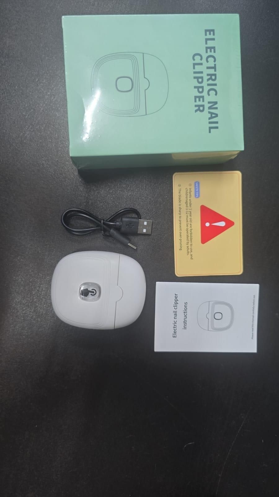 Rechargeable Electric Nail Clipper β Easy, Safe & Stylish Nail Cutting! β‘