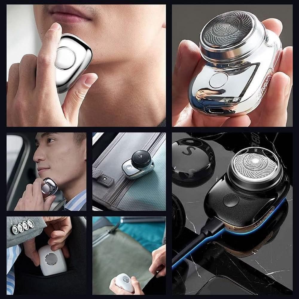 Mini Electric Shaver β¨ β Travel Friendly π§³ & Skin Safe πͺ