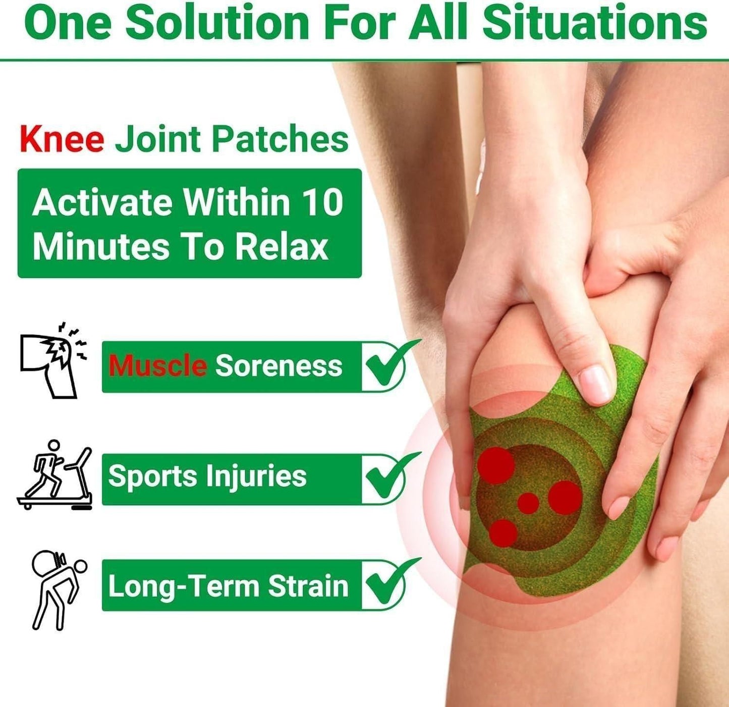 𦡠Knee Pain Relief Patches (Pack of 20)