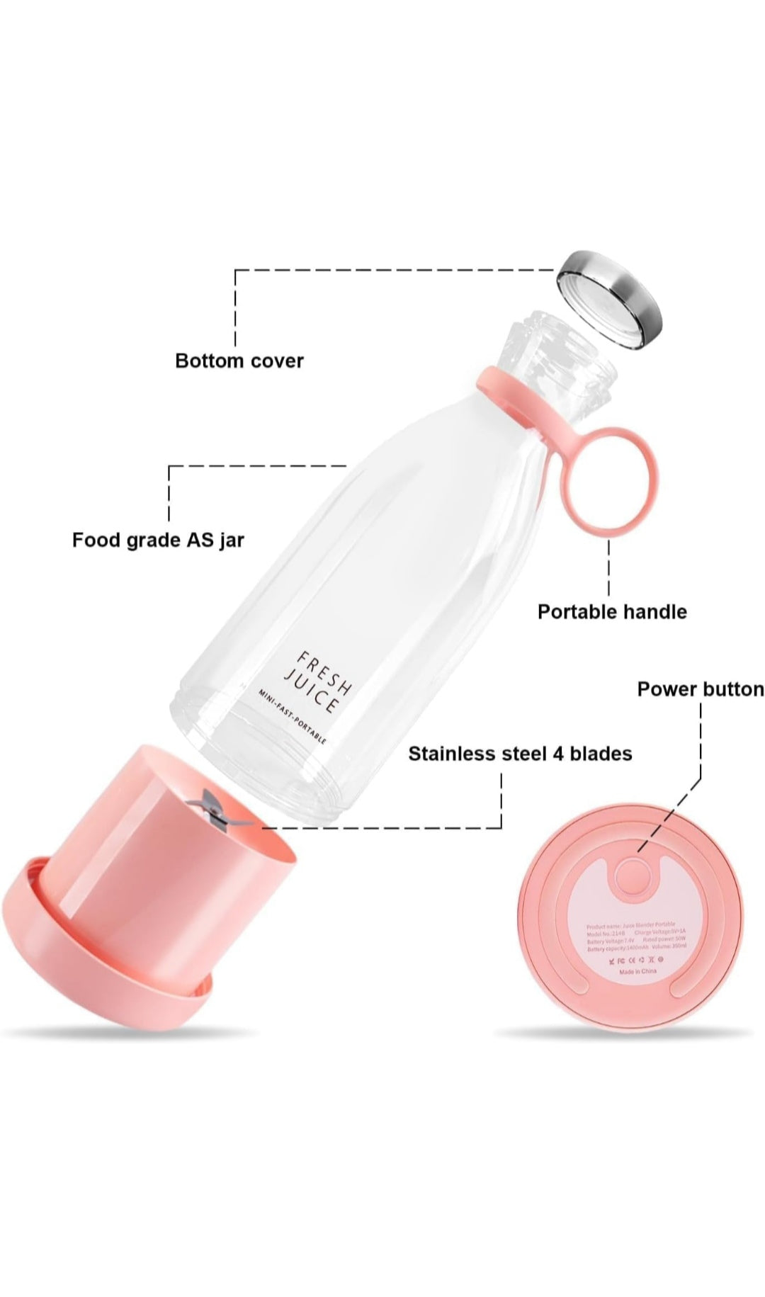 🍊Electric Portable Mini Juicer Bottle