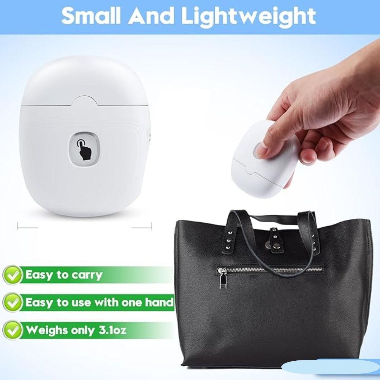 Rechargeable Electric Nail Clipper – Easy, Safe & Stylish Nail Cutting! ⚡