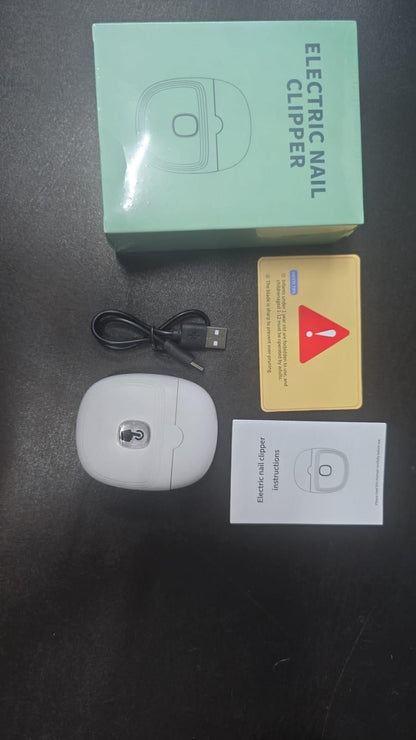 Rechargeable Electric Nail Clipper – Easy, Safe & Stylish Nail Cutting! ⚡