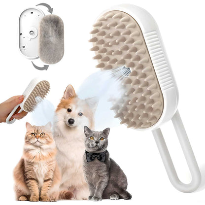 🐾 Steam Brush for Dogs & Cats  🐶🐱